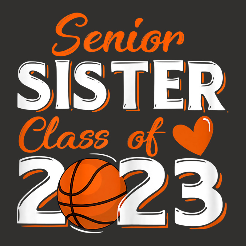 Proud Sister Of A 2023 Senior Basketball Graduatio Champion Hoodie | Artistshot