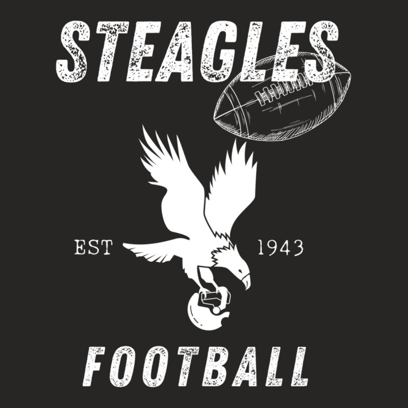 Steagles Football Est 1943 Phil Phit Combine Team Ladies Fitted T-Shirt by holden | Artistshot