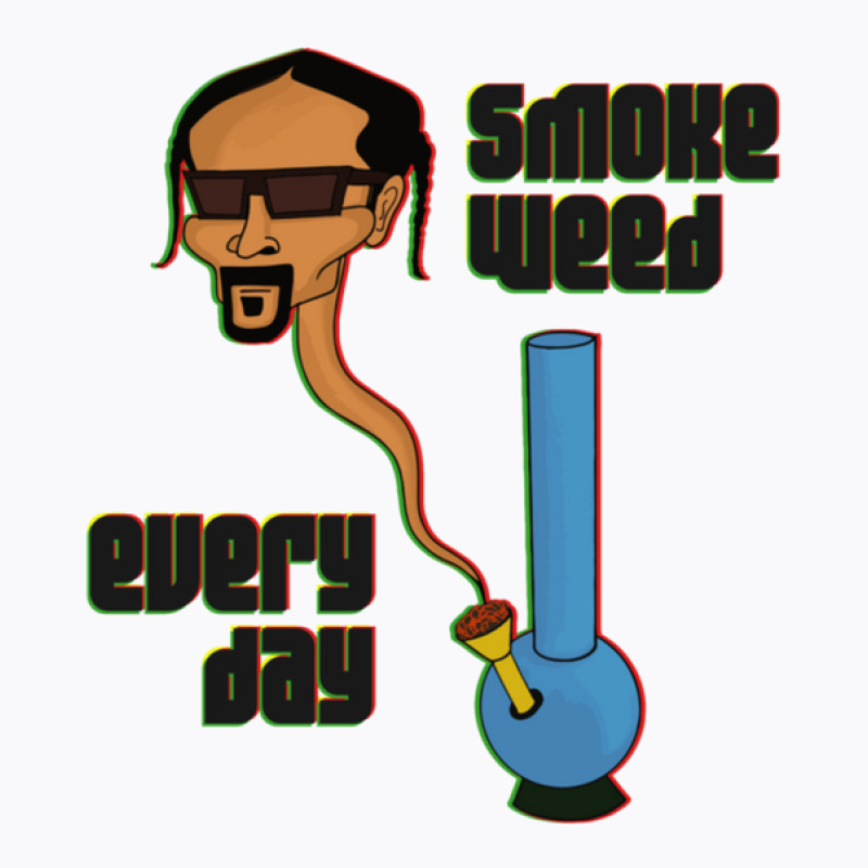 Smoke Weed Daily Bong Trippy Psychedelic T-shirt | Artistshot