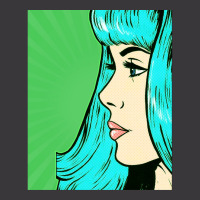 Dramatic Green Pop Art Ladies Curvy T-shirt | Artistshot