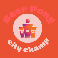 Beer Pong City Champ Love Ladies Fitted T-shirt | Artistshot