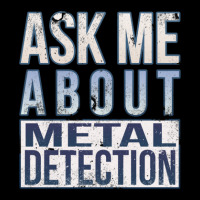 Ask Me About Metal Detection Adjustable Cap | Artistshot