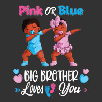 Pink Or Blue Big Brothers Loves You Black Baby Gen Baby Bodysuit | Artistshot