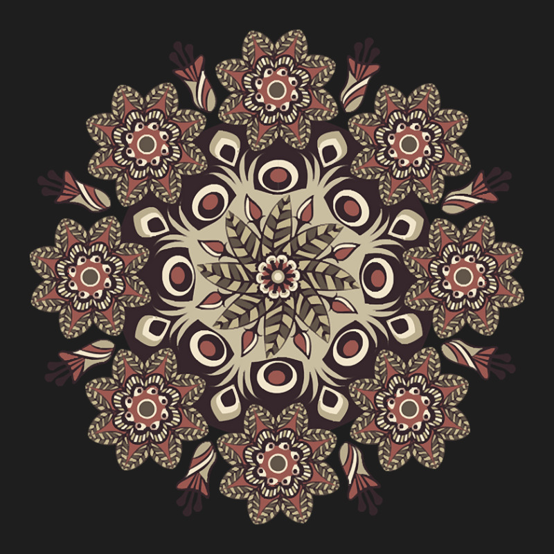 Hot Trend Flower Mandala Sacred Geometry Yogis Med Classic T-shirt by lethithu856 | Artistshot