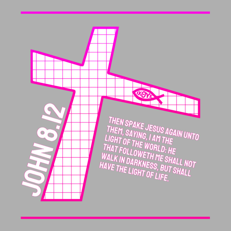 John 812 Bible Verse Design Exclusive T-shirt by labineskatesr | Artistshot