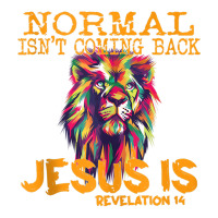 Normal Isn't Coming Back But Jesus Is Revelation 1 Youth Sweatshirt | Artistshot