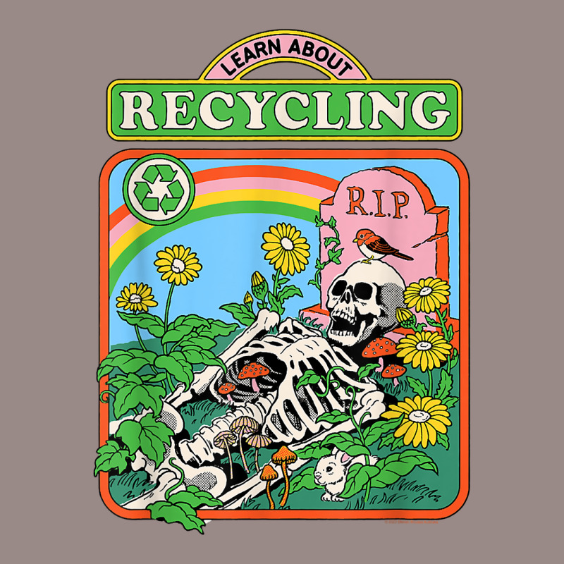 Steven Rhodes Learn About Recycling T Shirt Vintage T-shirt | Artistshot