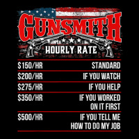 Gunsmith Hourly Rate   Usa Flag Gunsmithing Gun Re Lightweight Hoodie | Artistshot