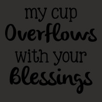 My Cup Overflows With Your Blessings Hipster Champion Hoodie | Artistshot