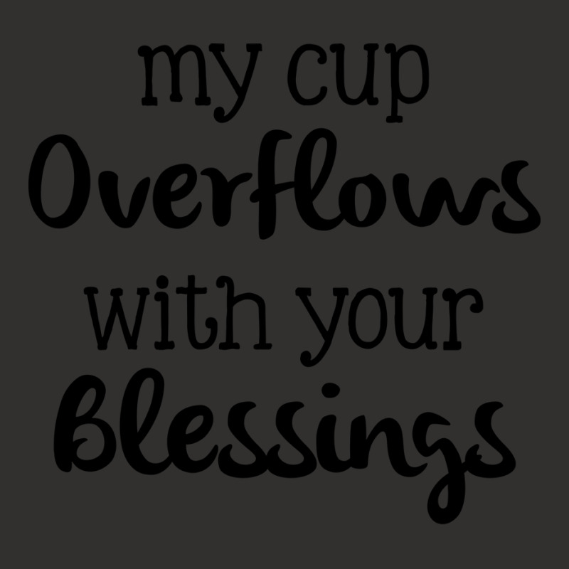 My Cup Overflows With Your Blessings Hipster Champion Hoodie by sarkinpopocan | Artistshot