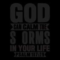 God Can Calm The Storms Green Lightweight Hoodie | Artistshot