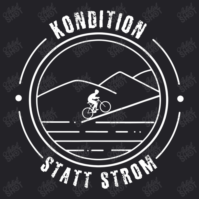 Kondition Statt Strom Berge Geschenk Mountainbiker Youth Tee by skw art | Artistshot