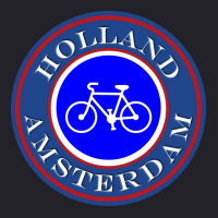 Holland Amsterdam Bicycles Only Tshirt Passport St Unisex Sherpa-lined Denim Jacket | Artistshot