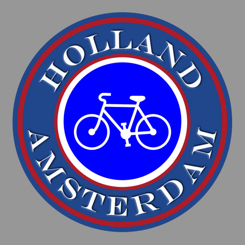 Holland Amsterdam Bicycles Only Tshirt Passport St Women's V-Neck T-Shirt by nilceuheniers | Artistshot