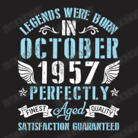 Happy Birthday 63 Years Old Legends Were Born In O T-shirt | Artistshot