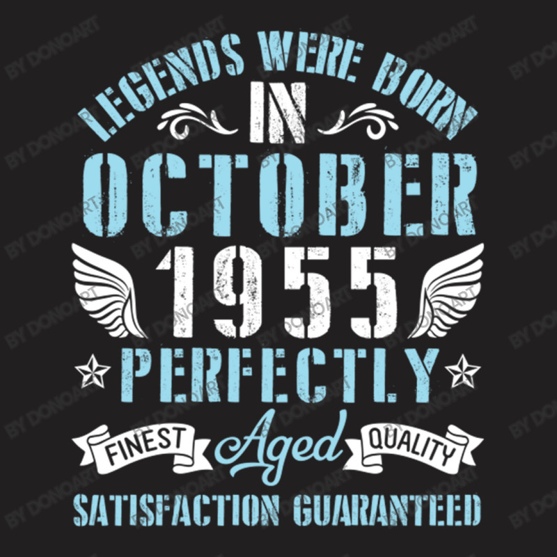 Happy Birthday 65 Years Old Legends Were Born In O T-shirt | Artistshot