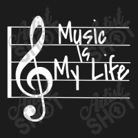 Music Is My Life Musical Note Hoodie & Jogger Set | Artistshot