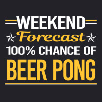 Weekend Forecast 100 Beer Pong Green Unisex Sherpa-lined Denim Jacket | Artistshot