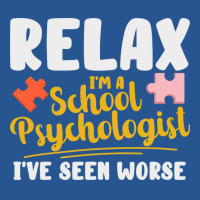 School Psychologist School Counseling Advising 70s Ladies Fitted T-shirt | Artistshot