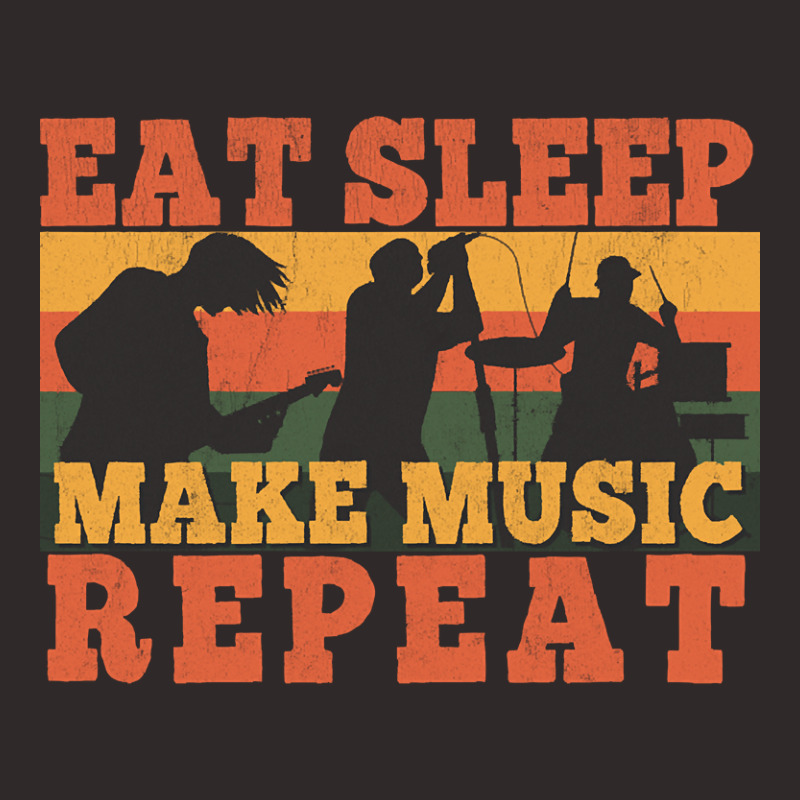 Trending Eat Sleep Soccer Repeat Funny Musician T- Racerback Tank by rebeccacameron | Artistshot