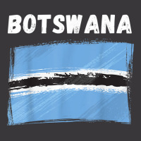 Botswana Flag Vintage Grunge Batswana Flag Botswan Ladies Curvy T-shirt | Artistshot