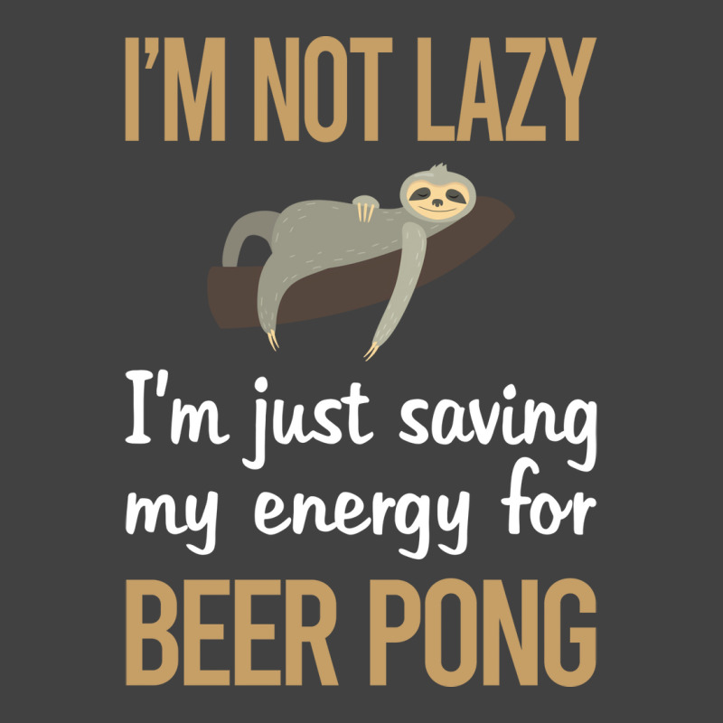 Saving Energy Beer Pong Music Vintage T-Shirt by heeryzediane | Artistshot