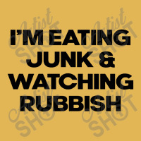 I'm Eating Junk And Watching Rubbish Vintage Hoodie And Short Set | Artistshot