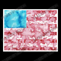 Watercolor America Fleece Short | Artistshot