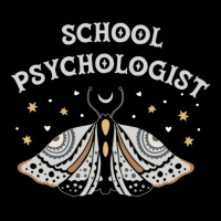 School Psychologist Boho Butterfly Design Men's Long Sleeve Pajama Set | Artistshot