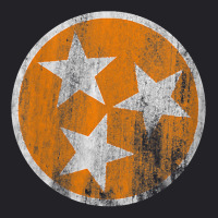 Womens Orange Tennessee Flag Volunteer State Tri S Youth Tee | Artistshot