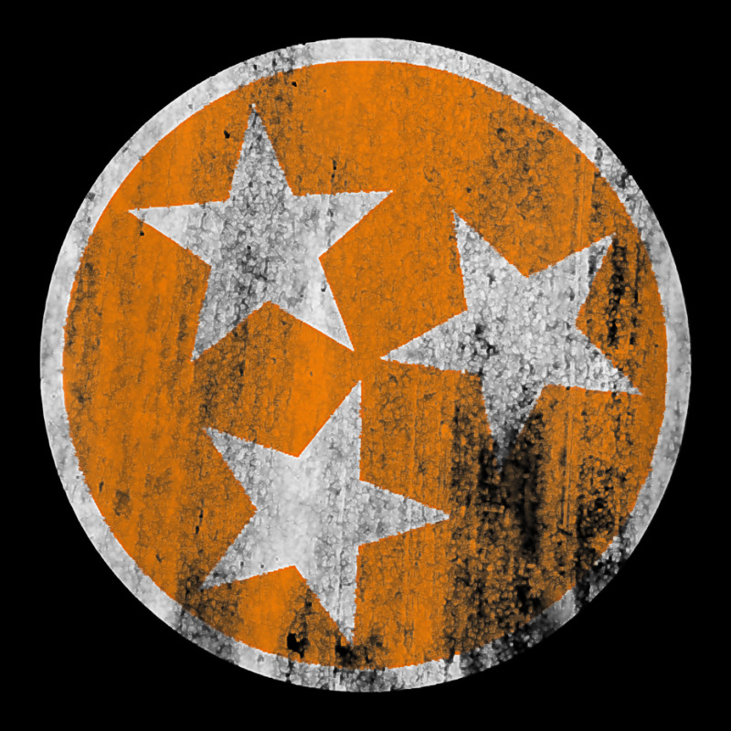 Womens Orange Tennessee Flag Volunteer State Tri S Baby Bibs by karynadreck | Artistshot