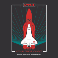 Buran Soviet Shuttle Orbiter Vintage Poster Vintage Hoodie And Short Set | Artistshot