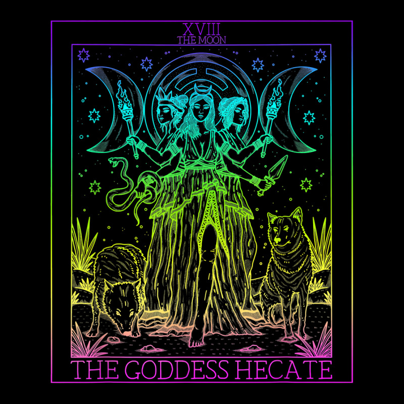 The Goddess Hecate Tarot Card Triple Moon Witch He Lightweight Hoodie by scrabeck | Artistshot