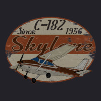 Cessna 182 Skylane Since 1956 Retro Vintage Airpla Unisex Sherpa-lined Denim Jacket | Artistshot