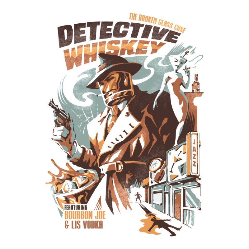 Detective Whiskey Crewneck Sweatshirt by ickescorleeh | Artistshot