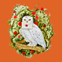 Sticker With Watercolor Illustration. White Owl Wi Unisex Hoodie | Artistshot