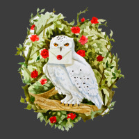 Sticker With Watercolor Illustration. White Owl Wi Men's Polo Shirt | Artistshot