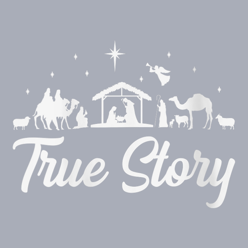 Womens True Story Nativity Scene Manger Jesus Chri Tank Dress by wafaha | Artistshot