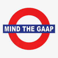 Mind The Gaap Gap Funny Accounting Joke Premium T Holiday Stocking | Artistshot