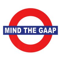 Mind The Gaap Gap Funny Accounting Joke Premium T Sticker | Artistshot