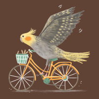 Cockatiel On A Bicycle T-shirt | Artistshot