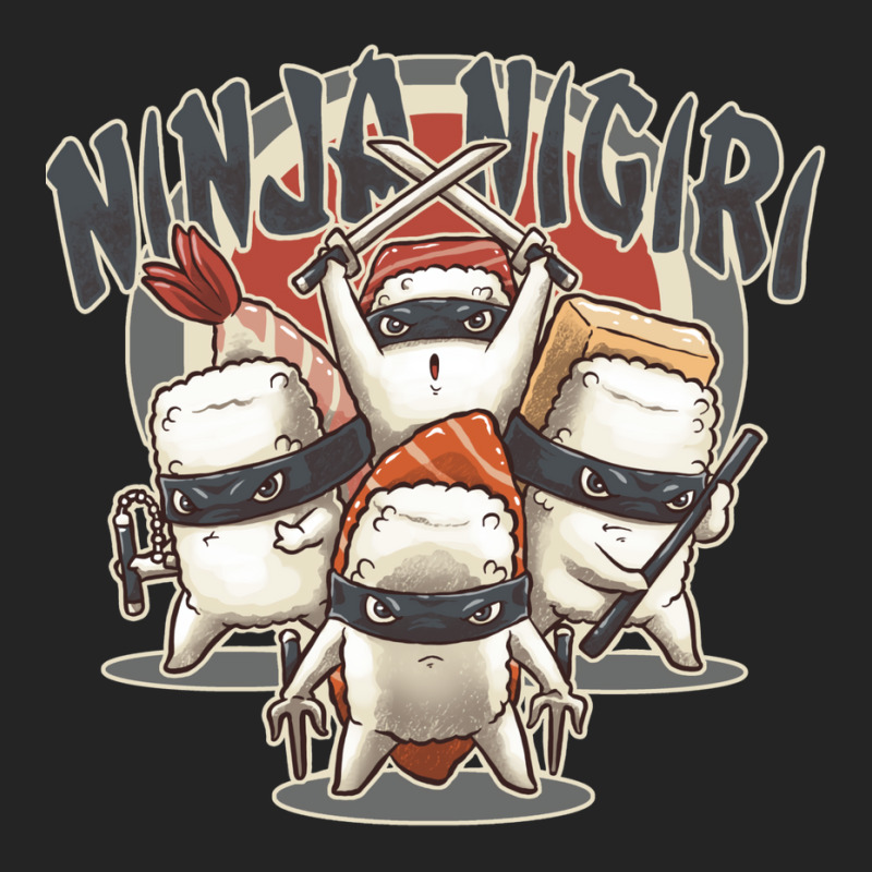 Ninja Nigiri 3/4 Sleeve Shirt by tociljkajal6 | Artistshot