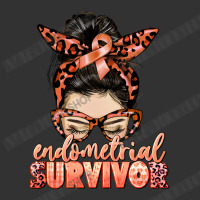 Endometrial Cancer Survivor  Messy Bun Baby Bodysuit | Artistshot