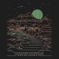 Vintage Retro Badlands National Park South Dakota Classic T-shirt | Artistshot