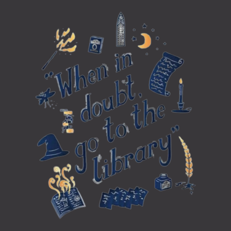 When In Doubt Go To The Library 9 Ladies Curvy T-Shirt by ferenzvalisl | Artistshot