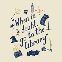 When In Doubt Go To The Library 9 Cropped Hoodie | Artistshot