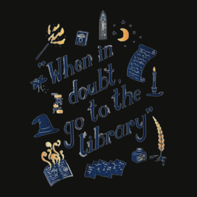 When In Doubt Go To The Library 9 Scorecard Crop Tee by ferenzvalisl | Artistshot