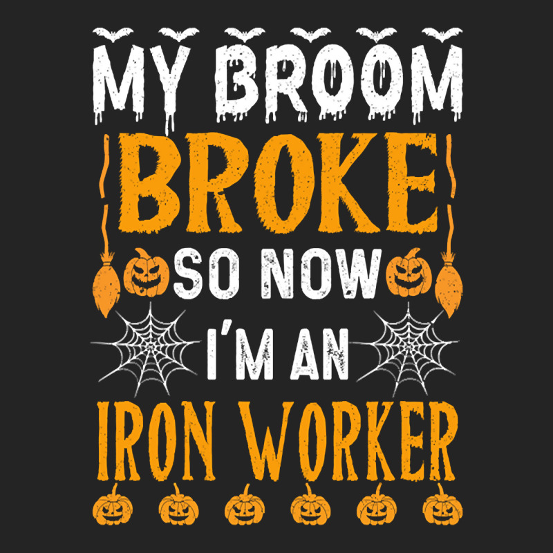 Limited Edition Funny Iron Worker Halloween My Bro 3/4 Sleeve Shirt by baileyjohn2 | Artistshot