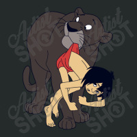 Bagheera And Mowgli Women's Triblend Scoop T-shirt | Artistshot