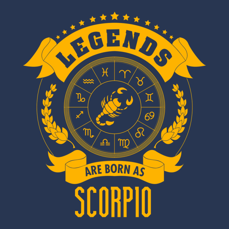 Legends Are Born As Scorpio Men Denim Jacket | Artistshot